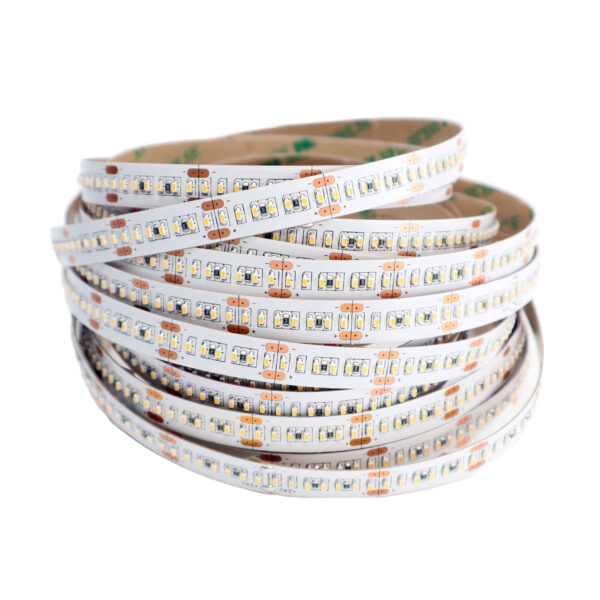24V CRI90+ 6000K LED szalag - 280 LED | 20W | 1920 lm /m, hidegfehér, 2110 LED, 2 év garancia