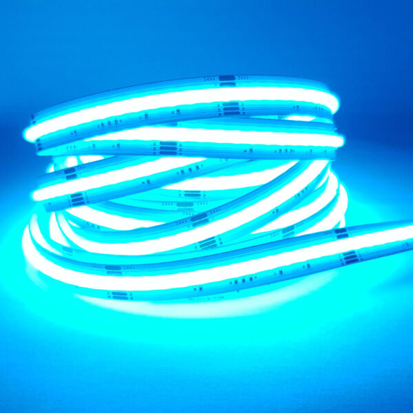 24V 784 LED/m RGBW COB LED szalag, 12 mm, 19W/m , RGB+CRI92 3000K, beltéri, 840 lm/m - Image 2